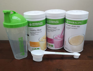 Body Fat Loss - Basic Programme Herbalife - free delivery - includes spoon and shaker