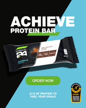 Load image into Gallery viewer, H24 Achieve Bar Dark Chocolate 6 x 60g bars per box
