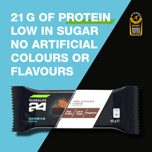 Load image into Gallery viewer, H24 Achieve Bar Dark Chocolate 6 x 60g bars per box